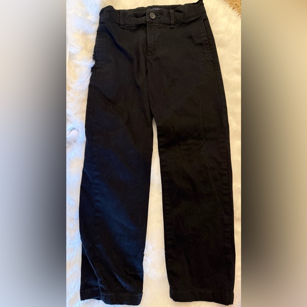 Boys Black Chino Pants